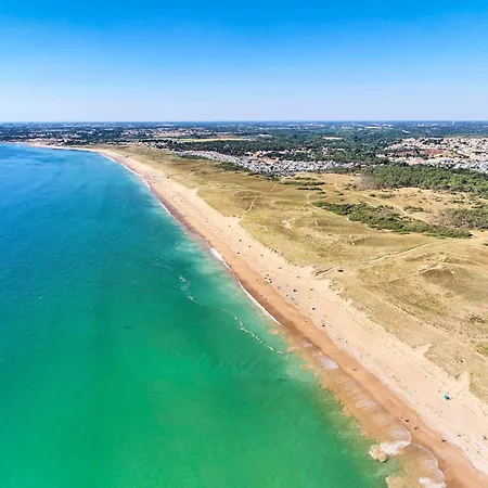 Maison Confort Proche Avec Veranda Et Parking Privatif - Fr-1-231-240 Brétignolles-sur-Mer
