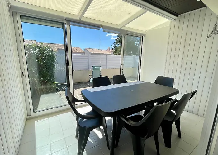 Maison Confort Proche Avec Veranda Et Parking Privatif - Fr-1-231-240 Brétignolles-sur-Mer