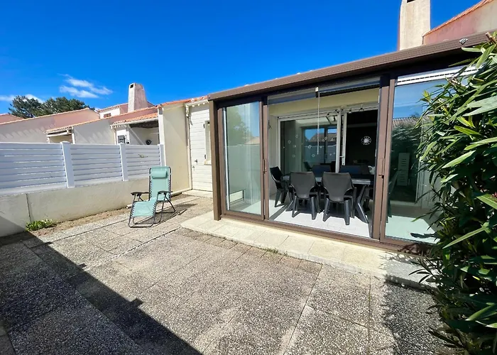 Maison Confort Proche Avec Veranda Et Parking Privatif - Fr-1-231-240 Brétignolles-sur-Mer