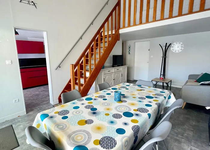 Maison Confort Proche Avec Veranda Et Parking Privatif - Fr-1-231-240 펜션